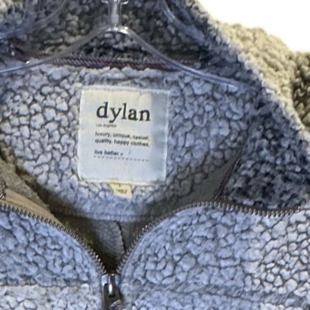 Dylan Light Gray Fleece Pullover - image 2